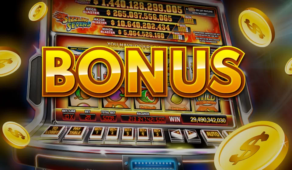 วิธีการใช้โบนัสสล็อต